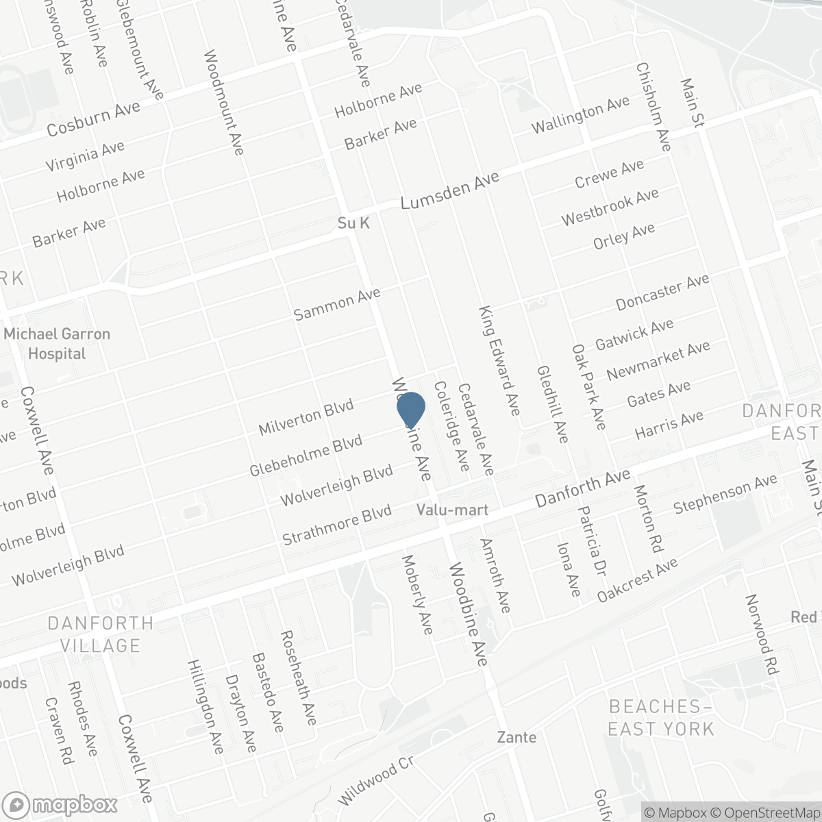 211 - 1071 WOODBINE AVENUE, Toronto, Ontario M4C 4C2